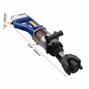 Cintreuse-coupeuse électrique portable Howann NRB-20, outils manuels de cintrage de barres - Product Image 4