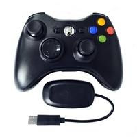 Manette de Jeu Sans Fil GPD pour Xbox 360, Récepteur 2.4G Compatible PC, Ordinateur et Android TV Box, Joystick à Vibration P3