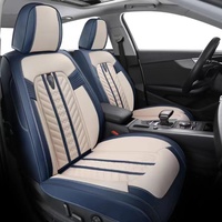 Fundas de Asiento de Coche Transpirables de Malla Universal Todo Incluido, Libres de Riesgos, con Acabado Nappa