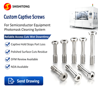 Sekrup Mesin Khusus Kepala Rendah Torx Hex Socket 316L A286 Produsen Sekrup untuk Sistem Pembersihan Photomask