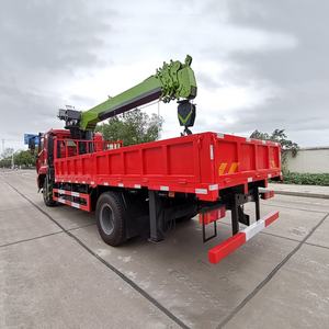 होओ 4x2 घुड़सवार क्रेन ट्रक 6 टन टेलीस्कोपिक बूम ट्रक बिक्री के लिए - Product Image 5