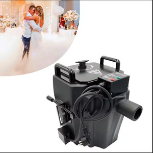 Macchina del fumo a ghiaccio secco da 6000 Watt con luci di proiezione e controllo DMX512 per effetti di fumo basso sul palco a matrimoni e grandi spettacoli - Product Image 6