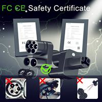 CCS2 NACS véhicule électrique EV chargeur adaptateur 250A AC + DC GBT connecteurs pour véhicules Tesla norme européenne nouveau J1772