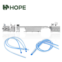 Línea de Producción de Extrusión de Tubos para Bombas Peristálticas Médicas de TPU/HDPE con Alta Productividad, Motor Automático y Componentes de Rodamientos