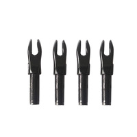 Embouts de flèche en carbone, accessoires de tir à l'arc avec insertion en aluminium, 4.2mm