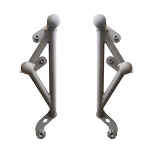 Convient pour QJMOTOR SRK600 <span class=keywords><strong>RS</strong></span>, tête de ressort, tube en acier au carbone givré, anti-chute, pare-chocs modifié épaissi, protection du moteur - Product Image 2