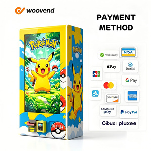 Distributeur automatique mural de cartes à collectionner Pokémon avec écran tactile de 32 pouces, paiement sans espèces et système de contrôle cloud - Product Image 5