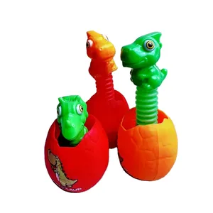 Étrange décompression variable télescopique coquille-briser dinosaure oeufs rétractable créatif bonbons jouet