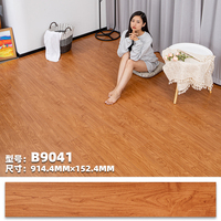 Revêtement de sol en vinyle auto-adhésif PVC 1 mm, imitation bois, imperméable, pour intérieur, Pavimento Adesivo Sol PVC Autocollant LVT Floor Eco-Friendly