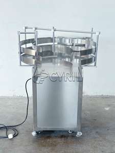 Débrouilleur de bouteilles en plastique PET automatique rond rotatif automatique Plateau tournant en verre Opération facile Machine de tri de collecte - Product Image 3