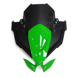 Carenados de hierba verde negro aptos para 2020 2021 <span class=keywords><strong>2022</strong></span> 2023 <span class=keywords><strong>Kawasaki</strong></span> Ninja <span class=keywords><strong>650R</strong></span> EX650 - Product Image 4