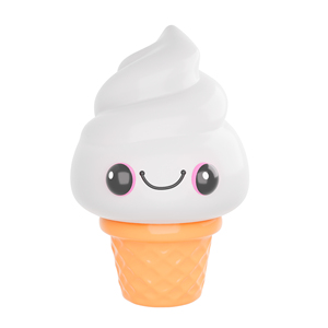 Statue de Mascotte Personnalisée <span class=keywords><strong>en</strong></span> Fibre de Verre Brillante, Modèle Cône de Crème Glacée Mignon et Écologique, pour Vitrine de Pâtisserie - Product Image 5
