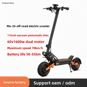 Trottinette multifonctionnelle pour adultes avec double roue motrice, haute puissance, longue autonomie, design pliable - A02 - Product Image 5