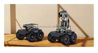 Kit de Robot Cuadrúpedo Biónico de IA de Código Abierto RaspRover Waveshare con Raspberry Pi 4B Raspberry Pi 5B Arquitectura Totalmente Metálica