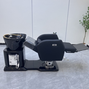 Modern Hair Washing <b>Bed</b> Barber Chair Style Multi-functional Beauty Barbershop Shampoo Chair for Hair Salon - Product Image 5