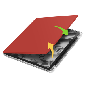 GSCASE Étui intelligent rotatif à 360° en PU, TPU et acrylique transparent, <span class=keywords><strong>protection</strong></span> intégrale pour <span class=keywords><strong>Amazon</strong></span> <span class=keywords><strong>Kindle</strong></span> Reader Scribe 10.2 C4A6T4 - Product Image 2