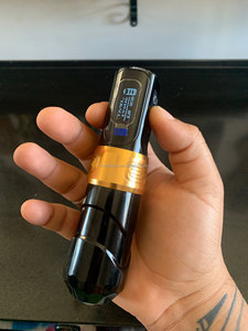 Ambition F L U X <span class=keywords><strong>M</strong></span> A X LCD dijital ekran pil kablosuz dövme tabancası vücut sanatı için profesyonel dövme makinesi kalem - Product Image 6
