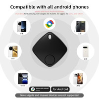 Traceur GPS pour animaux de compagnie anti-perte sans fil en plastique ultra-fin avec suivi de localisation en temps réel, caméra à distance, portée illimitée, léger, compatible iOS