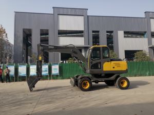 出售8吨和9吨柴油发动机的中国制造轮式挖掘机 - Product Image 4