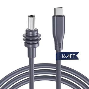 Câble d'alimentation USB Type-C Starlink 5A à charge rapide avec gaine PVC/Nylon – Plusieurs longueurs disponibles pour écouteurs, caméra, voiture - Product Image 1