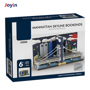 แมนฮัตตันสกายไลน์หนอนหนังสือ<span class=keywords><strong>1771</strong></span>ชิ้นพร้อมไฟ LED สำหรับเด็กของเล่น DIY เพื่อการศึกษาของเด็กสูงซิตี้ทาวเวอร์ - Product Image 3