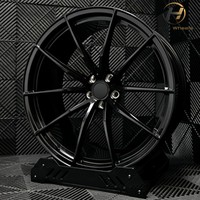 Jantes de voiture en alliage forgé sur mesure à multiples rayons, finition mate noire de haute performance, 20 pouces, 5x120, pour BMW Série 3, Série 5, X3 G01