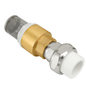 Válvula de Retención de Pozo PPR de 6/1 Pulgadas con Filtro de Bomba de Agua Autocebante de Cobre, Válvula de Pie para Prevención de Reflujo - Product Image 1