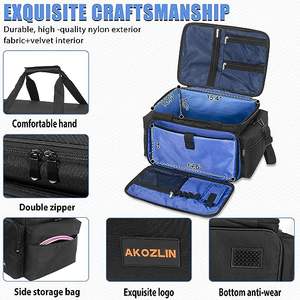 Bolsa Médica de Enfermería de Muestra Gratuita, Bolsa de Almacenamiento de Primeros Auxilios de Emergencia con Divisores Desmontables, Bolsa de Suministros Médicos - Product Image 3