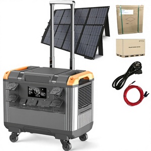 3000W Portable Power Station 2688Wh Solar Generator UPS IP54 Outdoor Home <b>Backup</b> Car Jump MPPT 1200W - Product Image 1