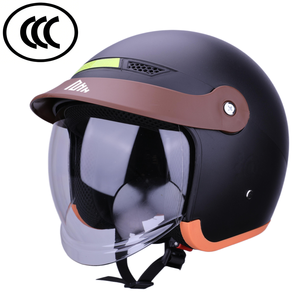 <span class=keywords><strong>Casco</strong></span> de Motocicleta al por Mayor de Fábrica, <span class=keywords><strong>Casco</strong></span> Ligero de Media Cara, Estilo Vintage Retro para Hombre - Product Image 1