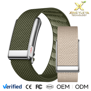 Bracelet intelligent sans écran E500, étanche 5ATM, ECG, HRV, moniteur de fréquence cardiaque, tension artérielle, suivi du sommeil, batterie 25 jours, compatible Android et iOS - Product Image 3