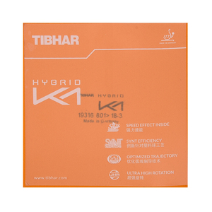 <span class=keywords><strong>TIBHAR</strong></span> K1 <span class=keywords><strong>Raquette</strong></span> de tennis de table rouge en caoutchouc dernier modèle avec plus de 40 vitesses pour balles de ping-pong - Product Image 5
