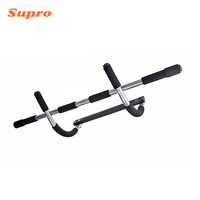 Barre de traction et de dips réglable à plusieurs niveaux Supro pour cadre de porte – S'adapte parfaitement aux encadrements de porte larges et étroits
