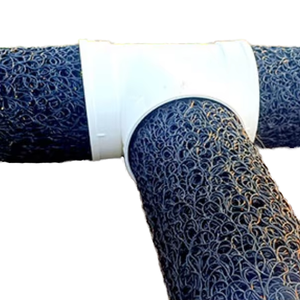 Sistema de drenaje de tubería ciega de plástico para zanjas subterráneas enterradas al azar - Product Image 1