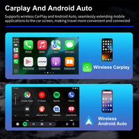 Radio Estéreo para Auto Android RK3562 de 9 Pulgadas y 2 DIN, CarPlay Inalámbrico, Android Auto, DSP, AM, FM, GPS, Pantalla Táctil, Reproductor Multimedia de Audio para Auto