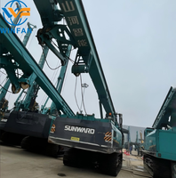 Foreuse rotative Sunward SWDM260 d'occasion avec pompe et moteur, profondeur 69/54m, garantie 1 an, pour la construction urbaine et les immeubles de grande hauteur