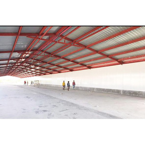 Nave moderna de estructura de acero para granja avícola, gallinero ligero móvil para pollos de engorde, gallinero comercial móvil. - Product Image 4