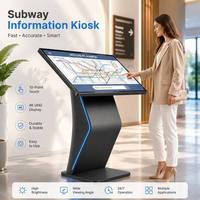 Kiosco Interactivo de Autoservicio Corporativo con Pantalla Táctil de 10 Puntos Android, Señalización Digital, CMS Basado en la Nube, 1 Año