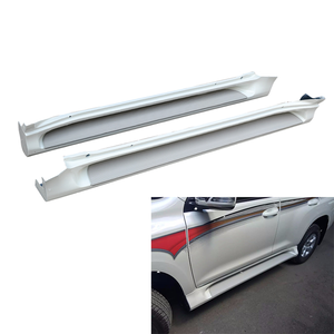 Smart Manufacturing Aluminum Alloy Off-Road Side <b>Steps</b> Running <b>Board</b> for PRADO FJ150 & FJ Cruiser 2008-2020 Pearl White - Product Image 6