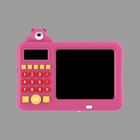 Tableau d'écriture pour enfants, tableau de dessin anglais, tableau de mathématiques, entraînement au trésor de connaissances, apprentissage, calculatrice LCD espagnole, machine d'arithmétique mentale