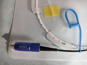 Produk baru SMA905 600um Evlt Evla serat kerucut Radial optik bedah dengan penanda garis hitam 3M endoskopi varises - Product Image 3