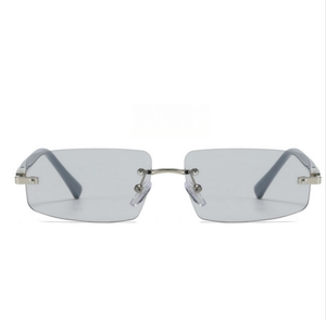 ファッショナブルなメタルフレームレスデザイン、アンチブルーライトフレームレスカット、ボーダー放射線保護を備えた新しいメガネ - Product Image 1