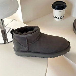 <span class=keywords><strong>Botas</strong></span> de Nieve Sangpo con Forro de Piel, Amortiguación Integral, Diseño de Leopardo, Unisex, Mini <span class=keywords><strong>Botas</strong></span> Cortas para Exteriores, Cálidas y de Caña Baja - Product Image 5