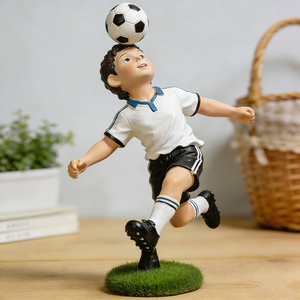 Nuova Statuetta Personalizzata 2026 in Resina Ecologica per Cruscotto, Personaggi Famosi Bobble Head Calciatori Dipinta a Mano Colore Personalizzato - Product Image 6