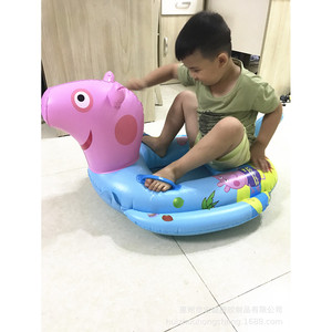 Pink Pig Baby Swimming Ring Inflatable Seat Ring For Child Water Play - Product Image 5
