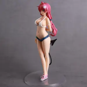 Anime Action Figures Om Liefde Ru Lala Satalin Deviluke Cast Off Sexy Anime Figuren Nieuwe Sexy Lala Figurnie Collectible Model
