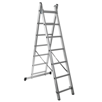 Escaliers escamotables domestiques en aluminium pliables triples portatifs modernes d'échelle pour l'escalade de ménage pour des appartements