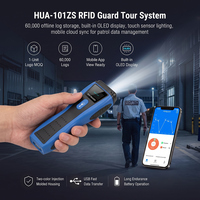 Système de suivi des agents de sécurité RFID, logiciel de patrouille, système de surveillance et de pointage, lampe torche, protection IP67, écran OLED, alarme