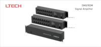 Amplificateur et distributeur de signal XLR 5 broches LTECH DMX/RDM, amplificateur de signal d'éclairage de scène 16 voies