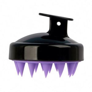 Silicone Scalp Massager Shampoo Brush Hair Comb for <b>Bath</b> Shower Head Massage Cleaning Tool - Product Image 1